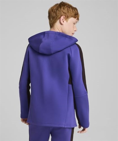 PUMA EVOSTRIPE FZ Hoodie DK Mont Üniseks Çocuk
