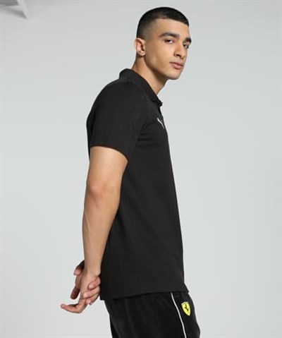 PUMA Ferrari Style Polo Jacquard Polo Tişört Unisex Yetişkin