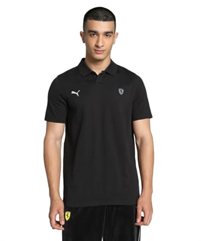 PUMA Ferrari Style Polo Jacquard Polo Tişört Unisex Yetişkin