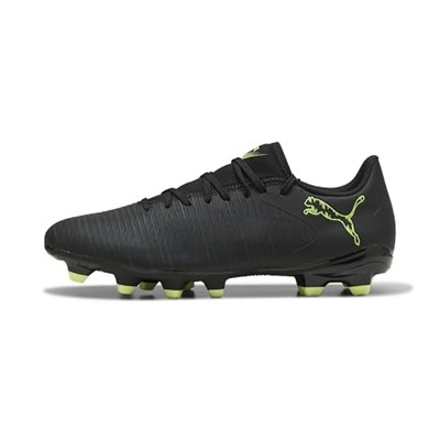 PUMA FUTURE 8 PLAY FG/AG PUMA Black-Fizzy Lig AyakkabıUnisex Yetişkin