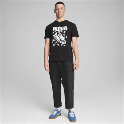 PUMA GRAPHICS Sneaker Tee Polo Tişört Unisex Yetişkin