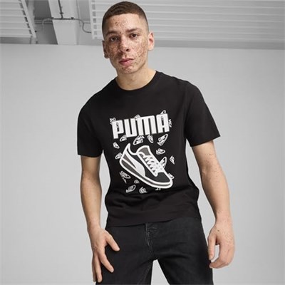 PUMA GRAPHICS Sneaker Tee Polo Tişört Unisex Yetişkin