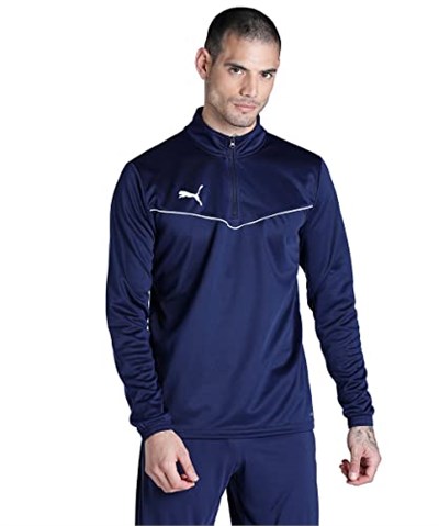 PUMA Herren Teamrise 1/4 Zip Top T-shirt