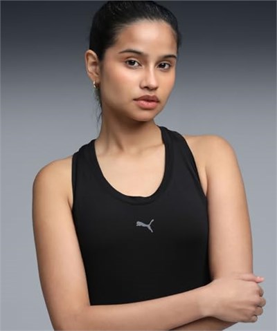 PUMA Kadın CLOUDSPUN RACERBACK TANK Atlet PUMA Black S