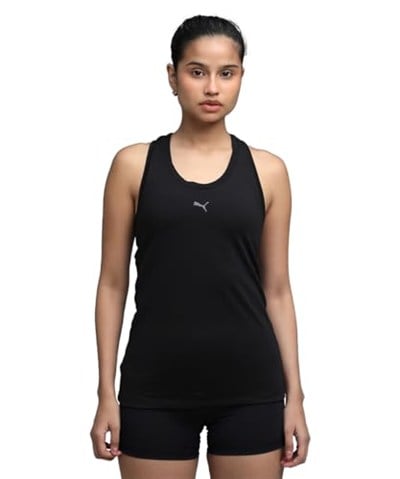 PUMA Kadın CLOUDSPUN RACERBACK TANK Atlet PUMA Black M