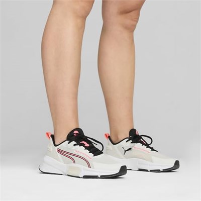PUMA Kadın PWRFrame TR 3 Wns-Vapor Gray-PUMA Black-Sunset Glow Low Boot 36 - Bedenler: 36 EU, 37 EU, 37.5 EU, 38 EU, 40 EU, 35.5 EU, 38.5 EU, 39 EU