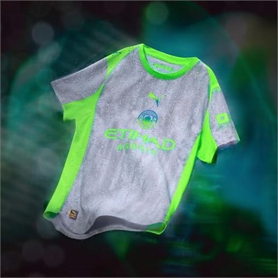 PUMA MCFC 3rd Replica Jr Forma Unisex Çocuk - Seçenekler: 5-6YAŞ, 7-8 Yıl, 9-10 Yıl, 11-12 Yıl, 15-16 YAŞ, 13-14 YAŞ
