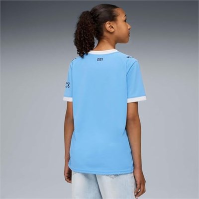 PUMA MCFC Home Jersey Replica Jr Forma Unisex Çocuk - Seçenekler: 7-8 Yıl, 13-14 YAŞ, 11-12 Yıl, 5-6YAŞ, 15-16 YAŞ, 9-10 Yıl