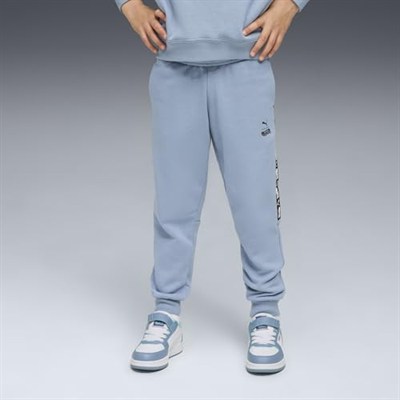Puma Normal Paça Erkek Çocuk Eşofman Altı 63239734-Puma X Hot Wheels Sweatpan, Mavi, 4-5 Yaş