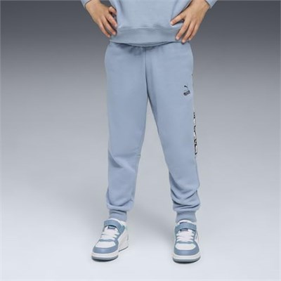 Puma Normal Paça Erkek Çocuk Eşofman Altı 63239734-Puma X Hot Wheels Sweatpan, Mavi, 3-4 Yaş
