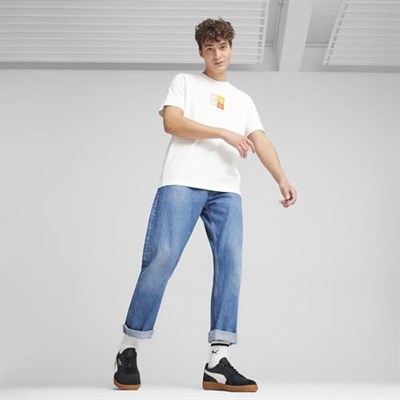 Puma Palermo Krem Spor Ayakkabı, 39646401