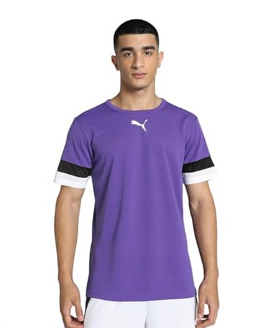 PUMA Puma Futbol Takım Forması Erkek Mor Siyah Beyaz Beden M Tişört Erkek