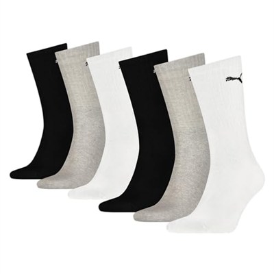 PUMA PUMA UNISEX CREW SOCK 6P ECO Çorap Unisex Yetişkin