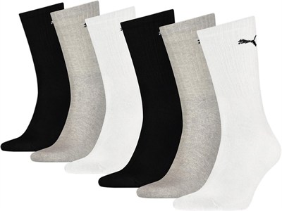PUMA PUMA UNISEX CREW SOCK 6P ECO Çorap Unisex Yetişkin