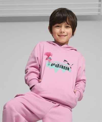 PUMA PUMA x TROLLS Çocuk Kapüşonlu Sweatshirt