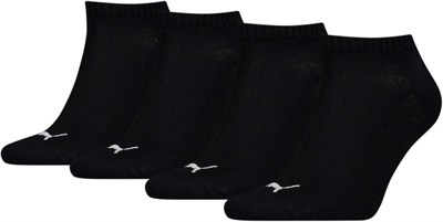 Puma Quarter 4P Çorap (4 Çift) 93531601 Siyah