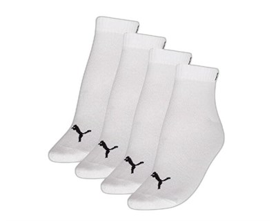Puma Quarter 4P Çorap (4 Çift) 93531602 Beyaz