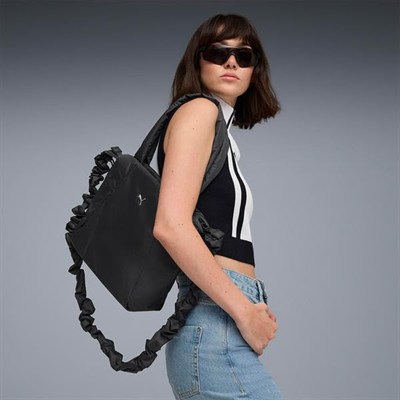 Puma Slouchy Small Shopper Omuz Çantası, Standart, 57-091444-1, Siyah, Kadın