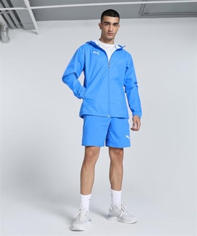 Puma Teamfinal Allweather Jkt Erkek Futbol Antrenman Yağmurluk 65859902 Mavi