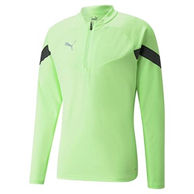 Puma Teamfinal Training 1/4 Zip Top Erkek Futbol Antrenman Ceketi 65737520 Yeşil