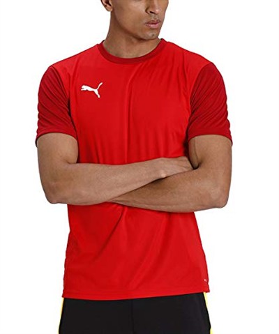 Puma Teamgoal 23 Sideline Tee Erkek Futbol Antrenman Tişörtü 65648401 Kırmızı