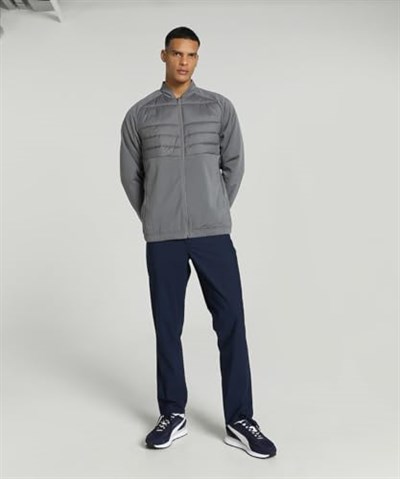 Puma Teamliga Hybrid Jacket Erkek Futbol Ceketi 65732113 Gri