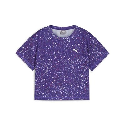 Puma Train Favorite Short Kız Çocuk Tişört, 57-680257-6