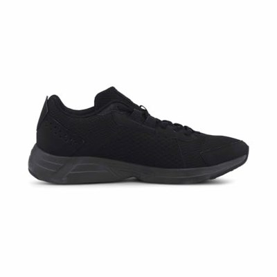 PUMA Üniseks Space Runner Alt Sokak Koşu Ayakkabısı, Puma Siyah Ultra Gri, 37 EU
