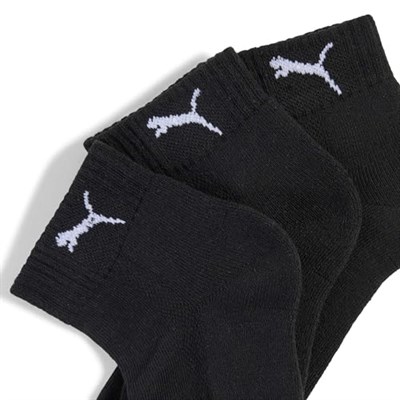 Puma Unisex Cushioned Quarter Socken (3er Pack)