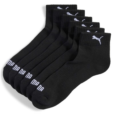 Puma Unisex Cushioned Quarter Socken (3er Pack)