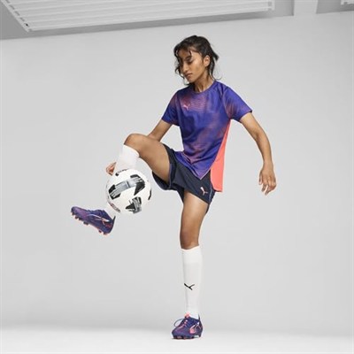 PUMA Unisex Ultra 5 Pro Fg/Ag futbol ayakkabısı, Lapis Lazuli PUMA White Sunset Glow, 42 EU