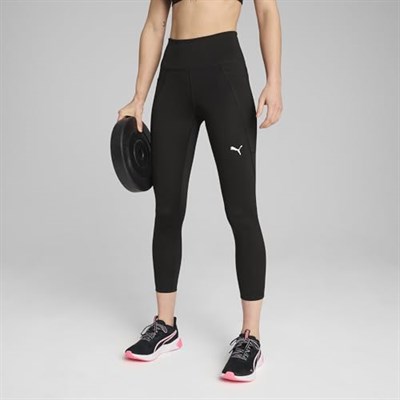 PUMA Unisex W TAD Essential TIGHT - HW 7/8 bebek külotlu çorap, PUMA Black,