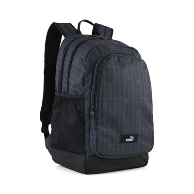 PUMA Unisex Yetişkin PUMA ACADEMY AOP Backpack Sırt Çantası PUMA Black-Logo Lab Tek Beden