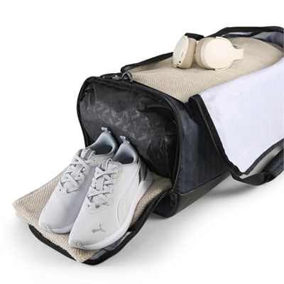 PUMA Unisex Yetişkin PUMA CHALLENGER AOP M S Bag Spor Çantası PUMA Black-AOP tbd X