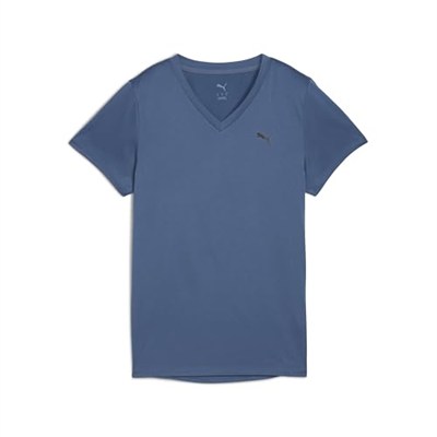 PUMA W TAD ESSENTIAL VNECK Tee Tişört Kadın