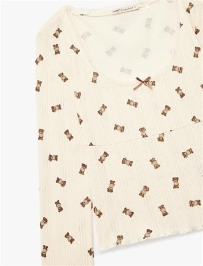 PYJAMAS KNIT TOPS - Bedenler: S, M, L, X Large