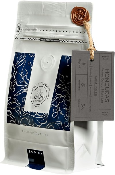 QAPO COFFEE HONDURAS/HONEY CATUAI/MEDIUM ROAST (Espresso, 250 gr)