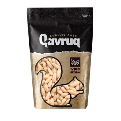 Qavruq Dolmalık Yer Fıstığı, Çiğ, 500 Gram,%100 Doğal, Kabuğu Soyulmuş, Yemeklik ve Ara Öğün İçin Protein Kaynağı (500 Gram)