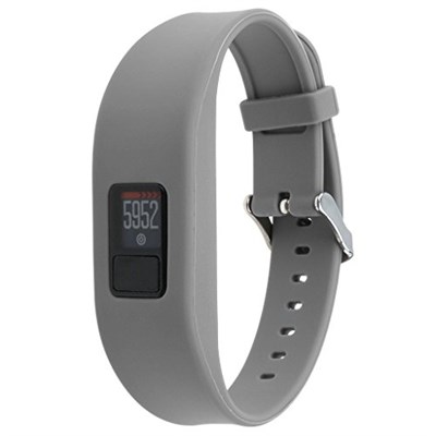 QGHXO Garmin Vivofit 3 için kayış, Garmin Vivofit 3 / Vivofit JR/Vivofit JR 2 Aktivite İzleyici için yumuşak silikon yedek kayış, 6,0