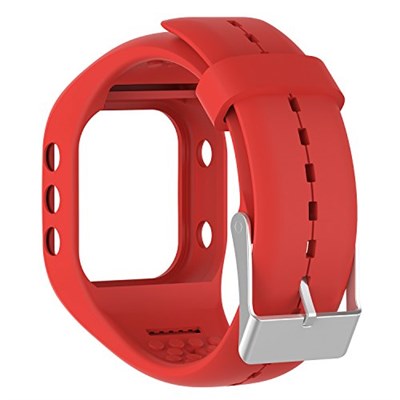 QGHXO Polar A300 için bant, Polar A300 İzle için Yumuşak Ayarlanabilir Silikon Yedek Bilek İzle Bandı
