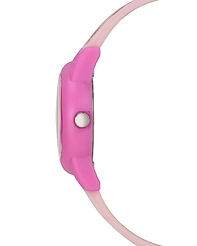 Q&Q V22A-015VY PEMBE SİLİKON KORDON RAKAMLI ÇOCUK KOL SAATİ