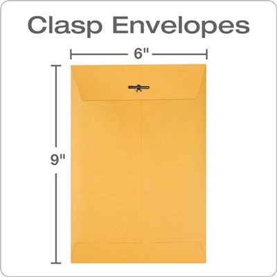 Quality Park 37855 Zarf, 15,2 x 22,9 cm, 100 adet.