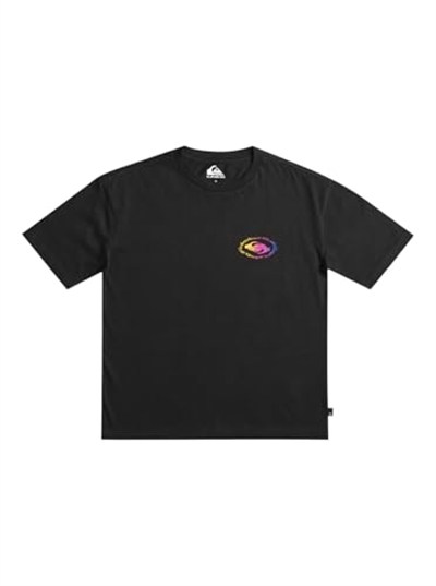Quiksilver Eqbzt04616 Radicalflag B Tees Siyah Uni̇sex T-Shirt