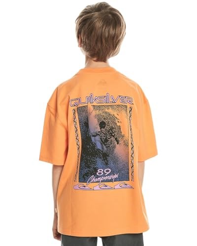 Quiksilver Eqbzt04706 Back Flash Turuncu Erkek Çocuk T-Shirt
