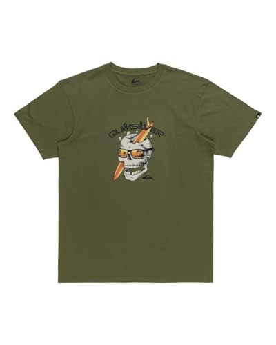 Quiksilver Eqyzt07674 One Last Surf Ss Siyah Erkek T-Shirt
