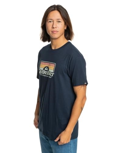 Quiksilver Eqyzt07678 Step Inside Ss Mavi Erkek T-Shirt