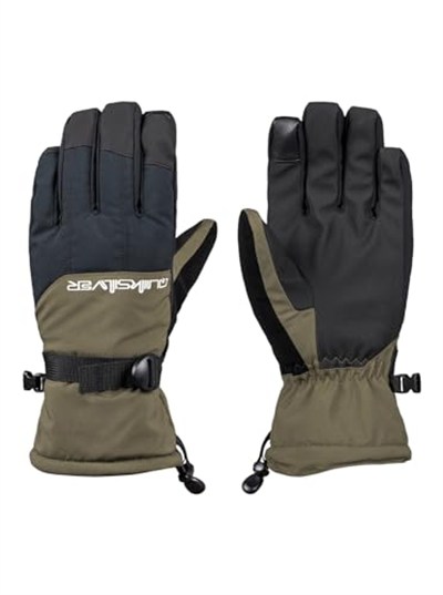 Quiksilver Erkek Mission Glove eldiven, soğuk hava için, Canteen, L, Canteen, L