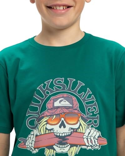 Quiksilver Ev Skull Feast SS YTH Erkek Çocuk Tişörtü (1li Paket)
