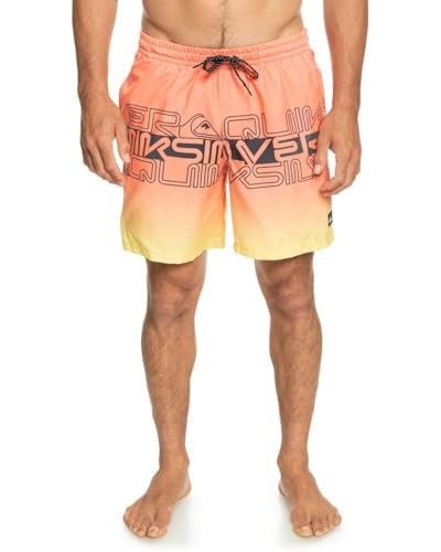 Quiksilver Everyday Wordblock Volley 17 Sörf Mayosu Erkekler