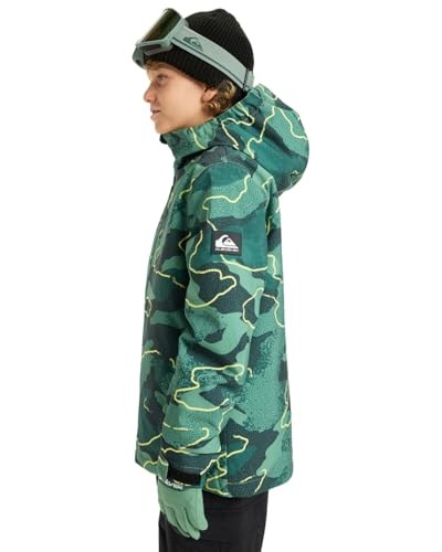 Quiksilver Mission baskılı erkek çocuk yeleği (tekli paket)